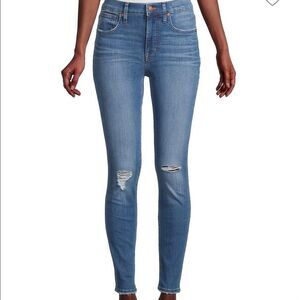 Madewell high rise crop jeans